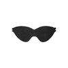 Diamond Studded Eye Mask - Luxurious Faux Leather Blindfold for Intimate Adventures