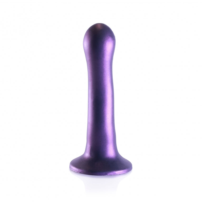 Ultra Soft Curvy G-Spot Dildo by Ouch - Luxurious Liquid Silicone Pleasure Tool