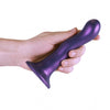 Ultra Soft Curvy G-Spot Dildo by Ouch - Luxurious Liquid Silicone Pleasure Tool