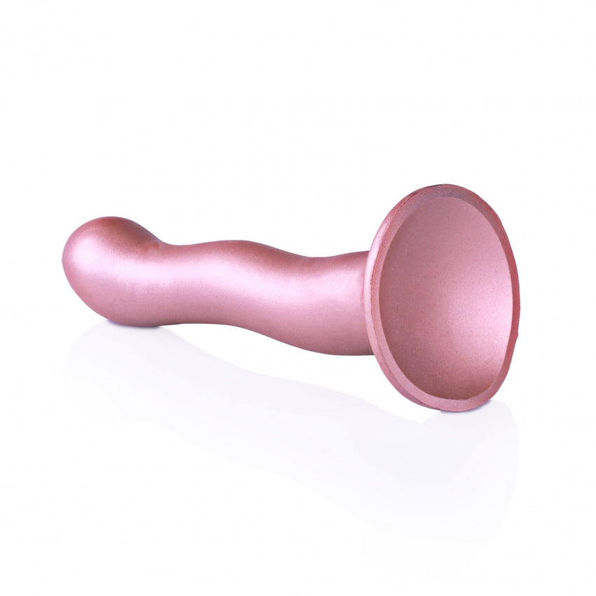 Ultra Soft Curvy G-Spot Dildo - Luxurious Liquid Silicone with Strong Suction Cup