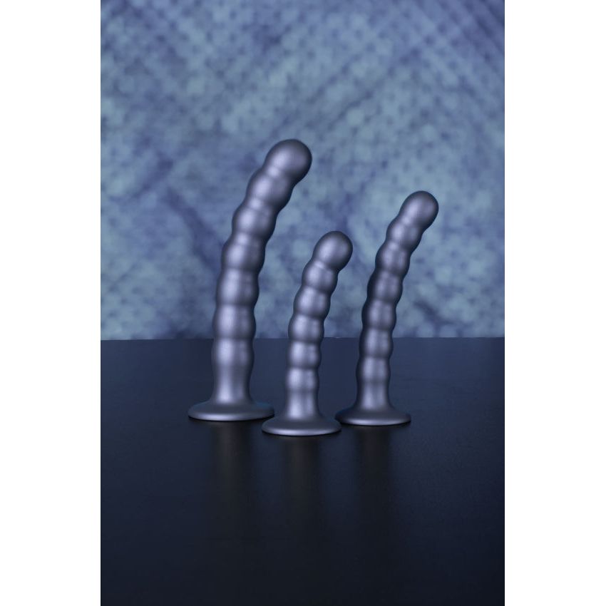 Beaded G-Spot Dildo by Luxurious Pleasure - 6.5