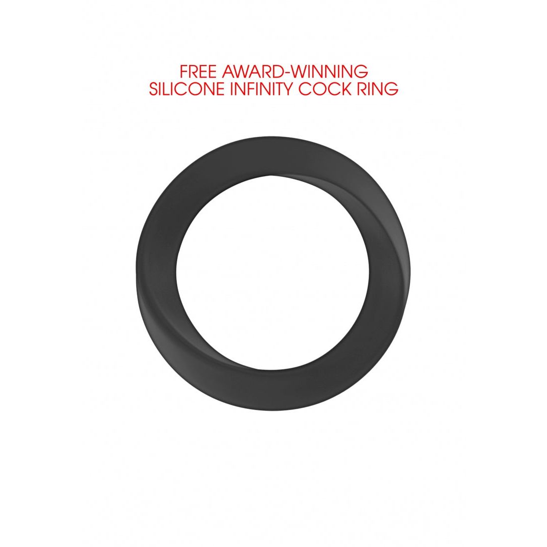 Classic Penis Pump - Red | Premium Silicone, Airtight Seal, Water-Resistant Design