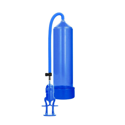 Deluxe Beginner Pump - Blue by PUMPED | Premium Silicone, Comfort Grip, Phthalate-Free