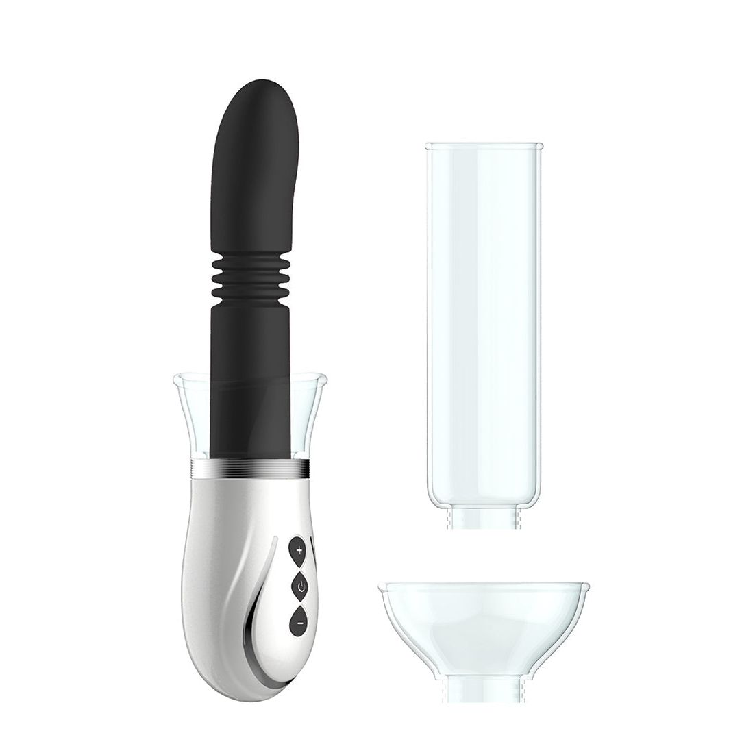Thruster 4-in-1 Rechargeable Couples Pump Kit - Versatile Pleasure & Vibration