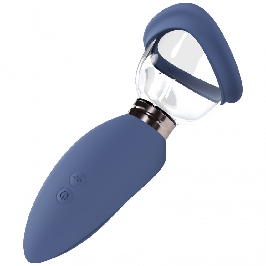Pumped Arousing Silicone Vulva & Nipple Pumps - 5 Sucking Modes, Rechargeable Pleasure
