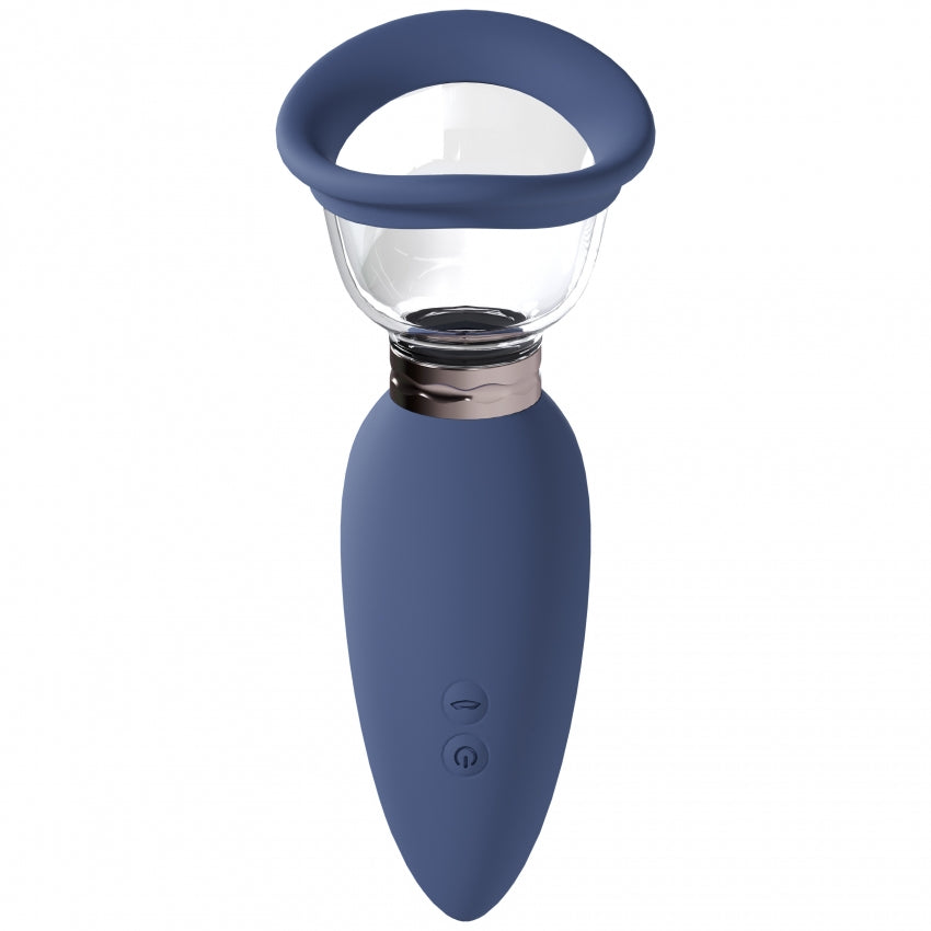 Pumped Arousing Silicone Vulva & Nipple Pumps - 5 Sucking Modes, Rechargeable Pleasure