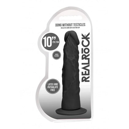 Dong Without Testicles 10'' - Luxurious Realistic Dildo with Ultra-Strong Suction Cup