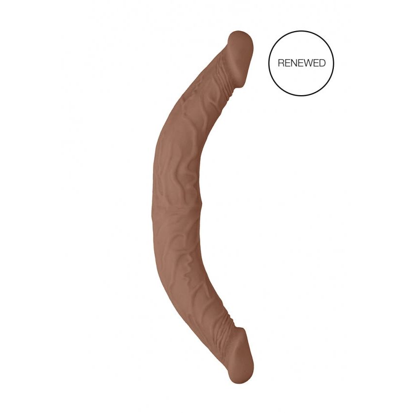 Double Dong 14'' - Tan by Luxuria | Realistic, Body-Safe & Waterproof Pleasure Tool