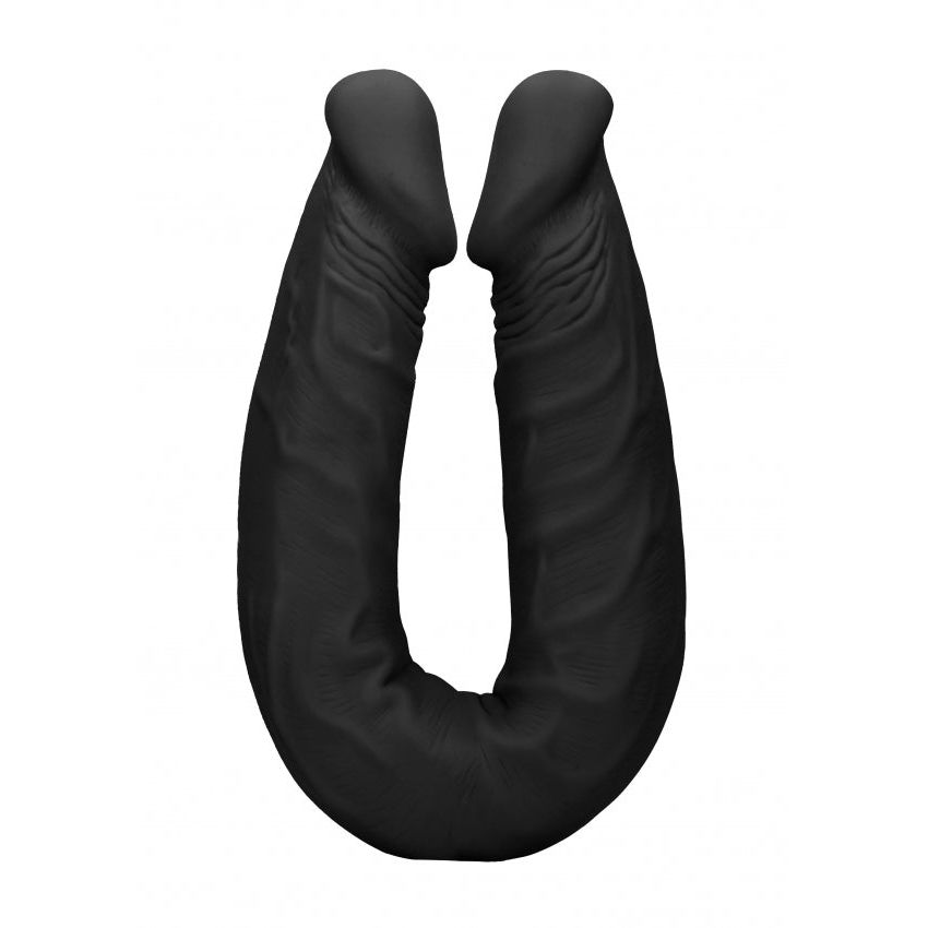 Double Dong 18'' by Luxurious Black Delight - Phthalate-Free, Waterproof Pleasure