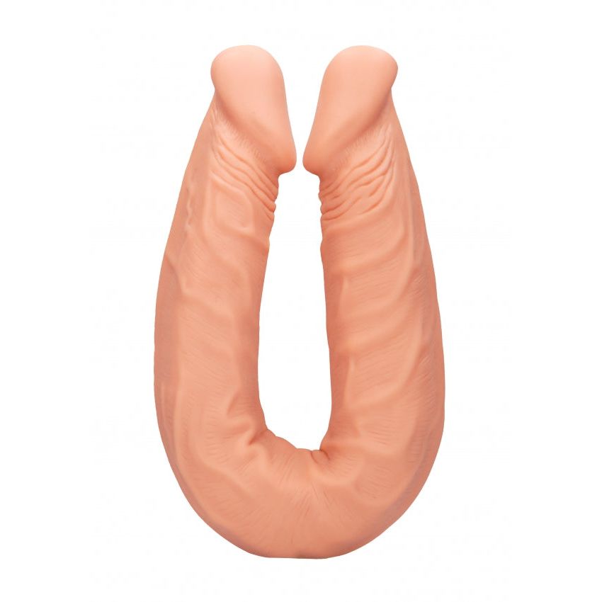 Double Dong 18'' - Flesh | Luxurious Double-Ended Pleasure, Waterproof & Body-Safe
