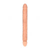 Double Dong 18'' - Flesh | Luxurious Double-Ended Pleasure, Waterproof & Body-Safe