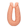 Double Dong 18'' - Flesh | Luxurious Double-Ended Pleasure, Waterproof & Body-Safe