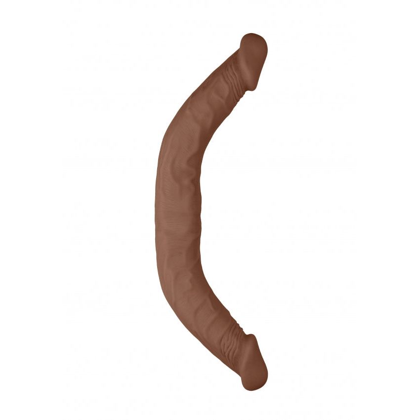 Luxurious 18'' Double Dong - Tan, Realistic & Body-Safe