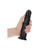 Curved Realistic Dildo with Suction Cup - Luxurious 7