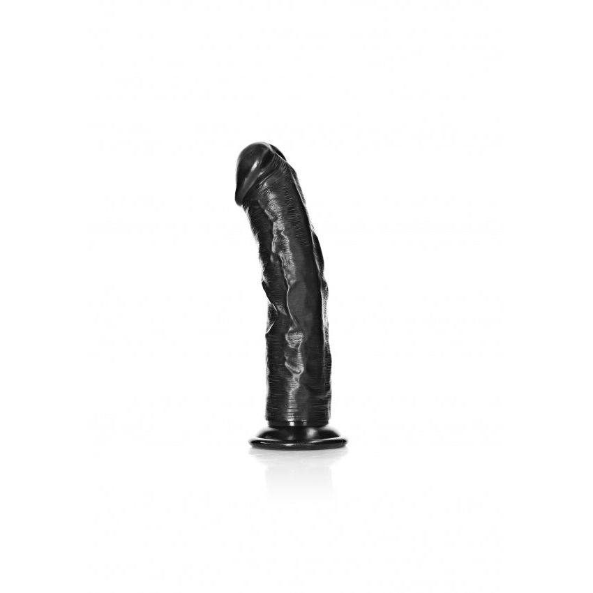 Curved Realistic Dildo with Suction Cup - Luxurious 7