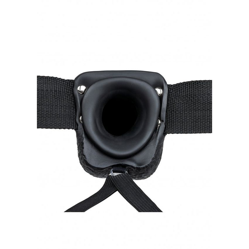 Vibrating Hollow Strap-On with Balls by RealRock – 9