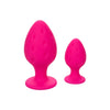 Cheeky Pink Anal Butt Plugs: Luxurious Body-Safe Silicone for Ultimate Pleasure