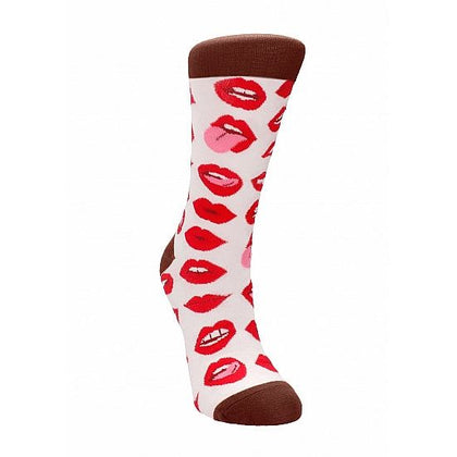 Socks Lip Love Sexy Cotton Blend Socks | Ultimate Comfort, Size 42-46