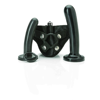 Bend Over Intermediate Kit by Tantus: Luxurious Silicone Dildos & Vibrating Harness