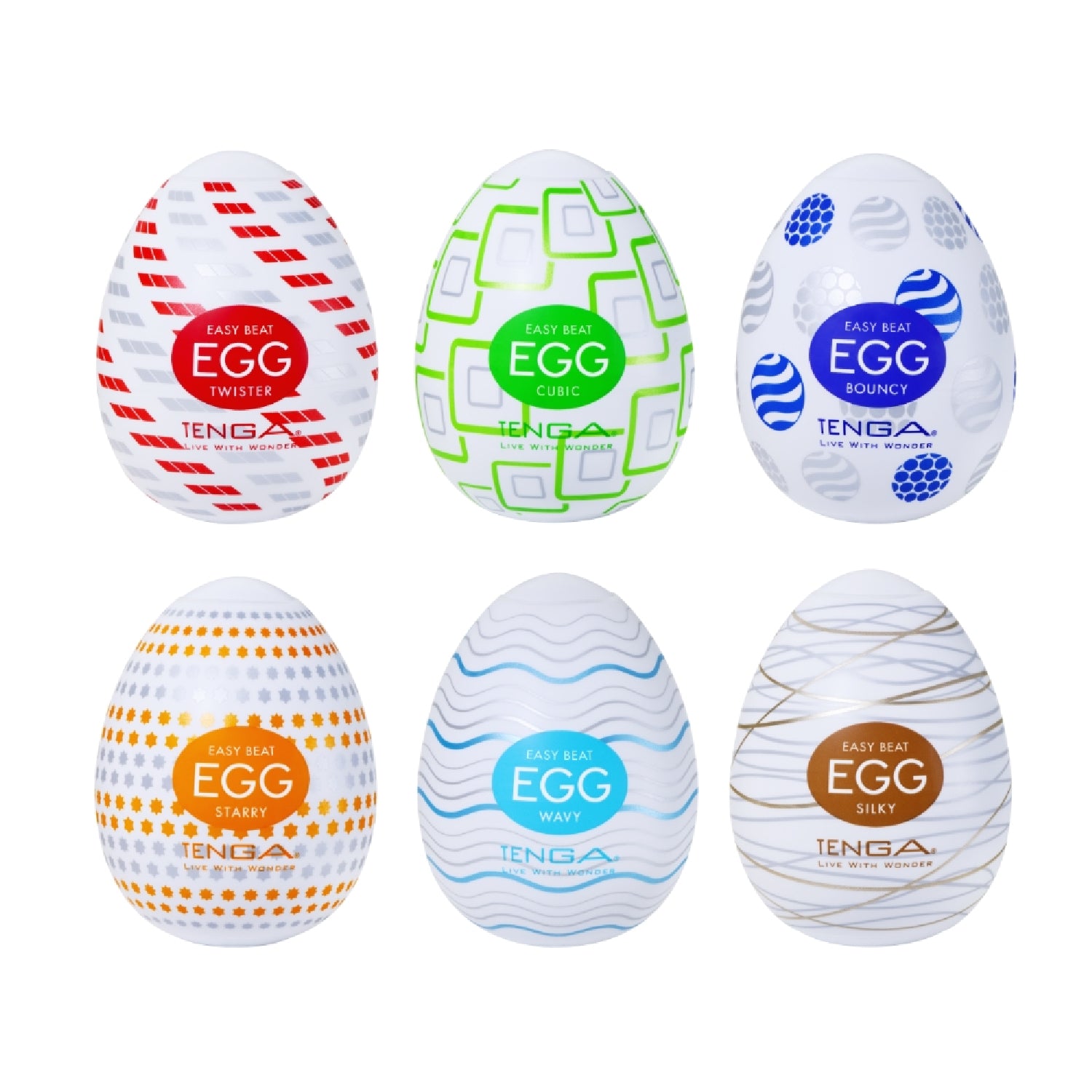 Tenga Standard Egg Range
