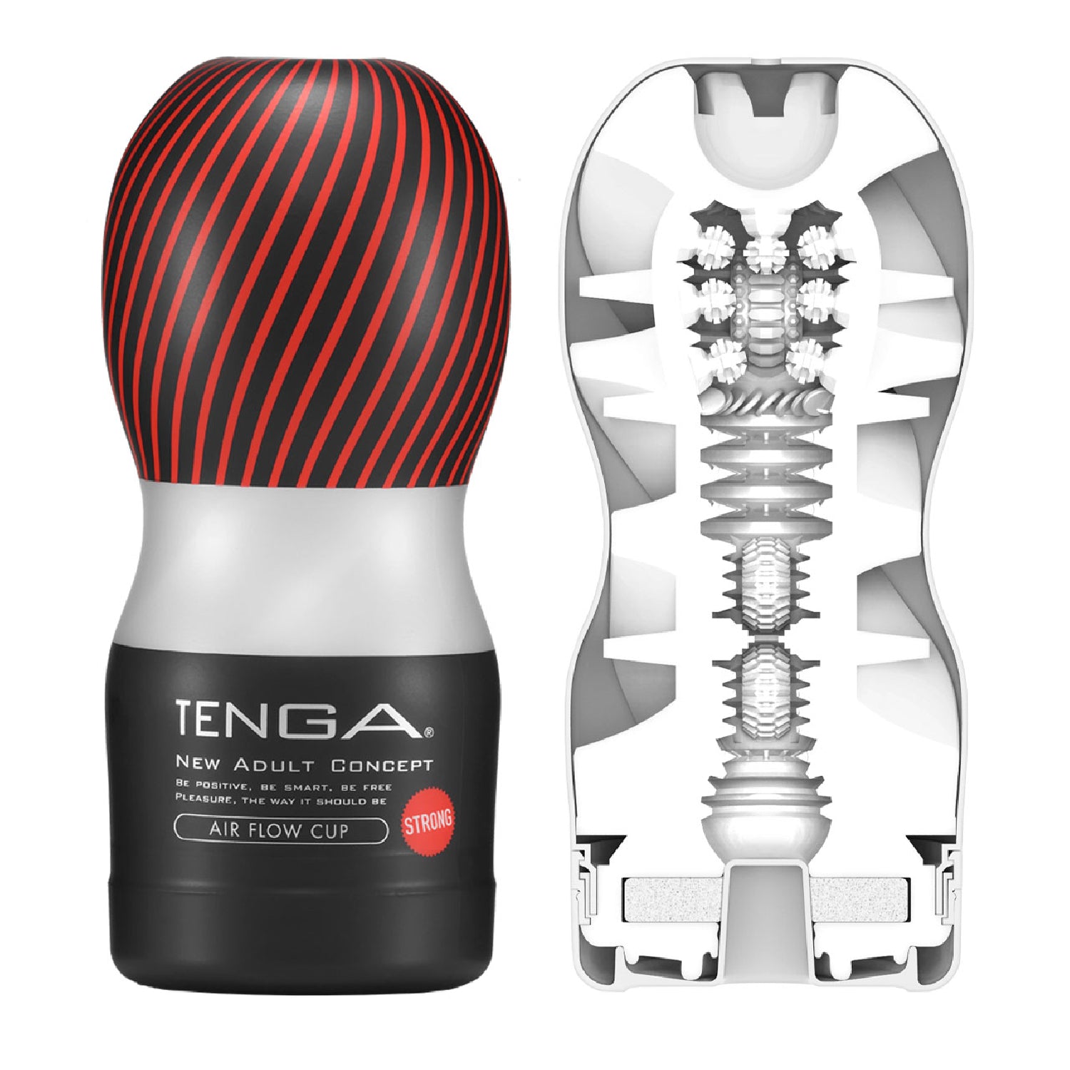 TENGA Air Flow Cup - Original Male Masturbator with Adjustable Air Pressure Design