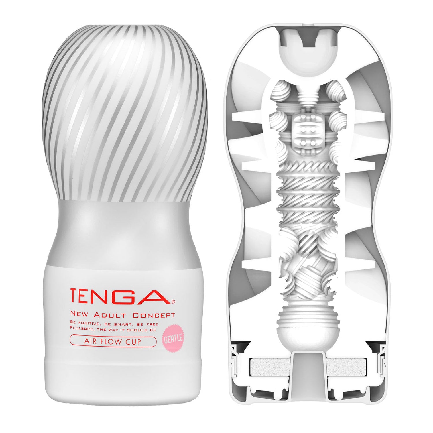 TENGA Air Flow Cup - Original Male Masturbator with Adjustable Air Pressure Design