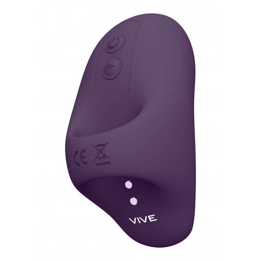 Hana - Purple Ergonomic Clitoral Vibrator with 10 Functions, Waterproof & Rechargeable