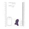 Hana - Purple Ergonomic Clitoral Vibrator with 10 Functions, Waterproof & Rechargeable