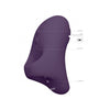 Hana - Purple Ergonomic Clitoral Vibrator with 10 Functions, Waterproof & Rechargeable