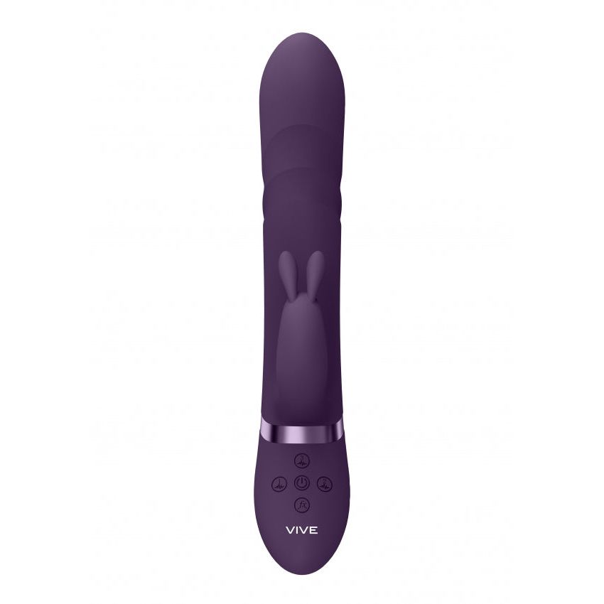 Nari by VIVE - Premium Vibrating & Rotating G-Spot Rabbit, Waterproof Pleasure
