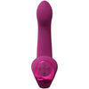 VIVE Riko Triple Motor Vibrator - Waterproof G-Spot & Clitoral Pulsator, Pink