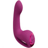 VIVE Riko Triple Motor Vibrator - Waterproof G-Spot & Clitoral Pulsator, Pink