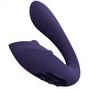 VIVE Yuki G-Spot Rechargeable Vibrator with Dual Motors & Massaging Beads - Purple