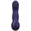 VIVE Yumi Rechargeable Triple Motor G-Spot Vibrator with Flickering Tongue - Purple