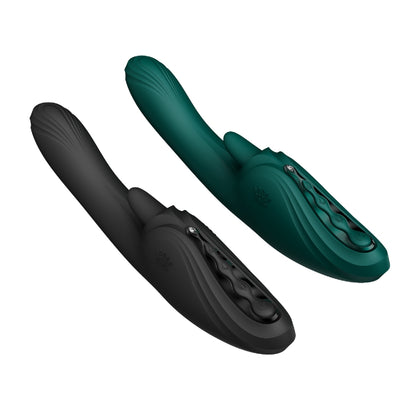 ARES G-Spot PulseWave™ Vibrator - Rhythmic Tapping & Lifelike Silicone C-Stimulation