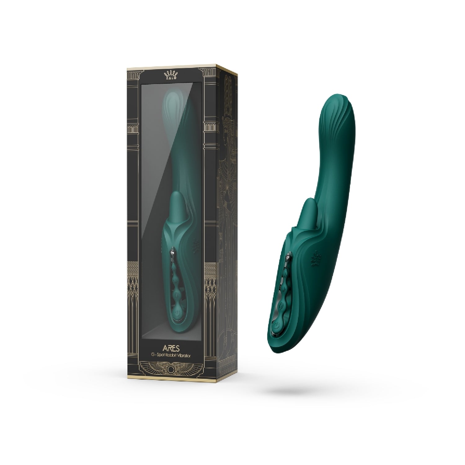 ARES G-Spot PulseWave™ Vibrator - Rhythmic Tapping & Lifelike Silicone C-Stimulation