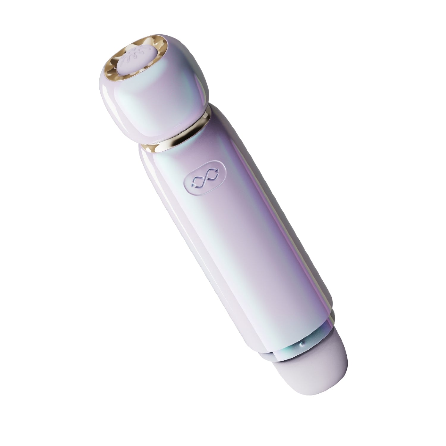 Lia Lavender Compact Massager with Stepless Control & Discreet Design – Purple