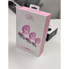 SXE Comfort Stainless Steel Pleasure Set: 3 Waterproof Sizes with Pink Crystals
