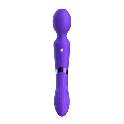 De39 Double-Ended Luv Wand - Dark Purple | Versatile, Textured, Flexible Elegance