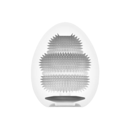 TENGA Spiral Hard Gel Egg - Innovative Male Masturbator Model EG-GLH-C01 for Exquisite Sensations - Black - Adult Naughty Store