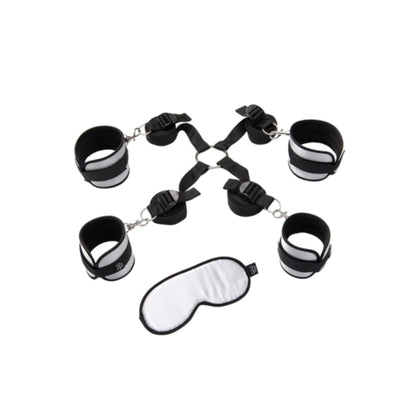 Whispers of Desire - Sensual Satin Restraint Set by Fifty Shades of Grey - Adult Naughty Store