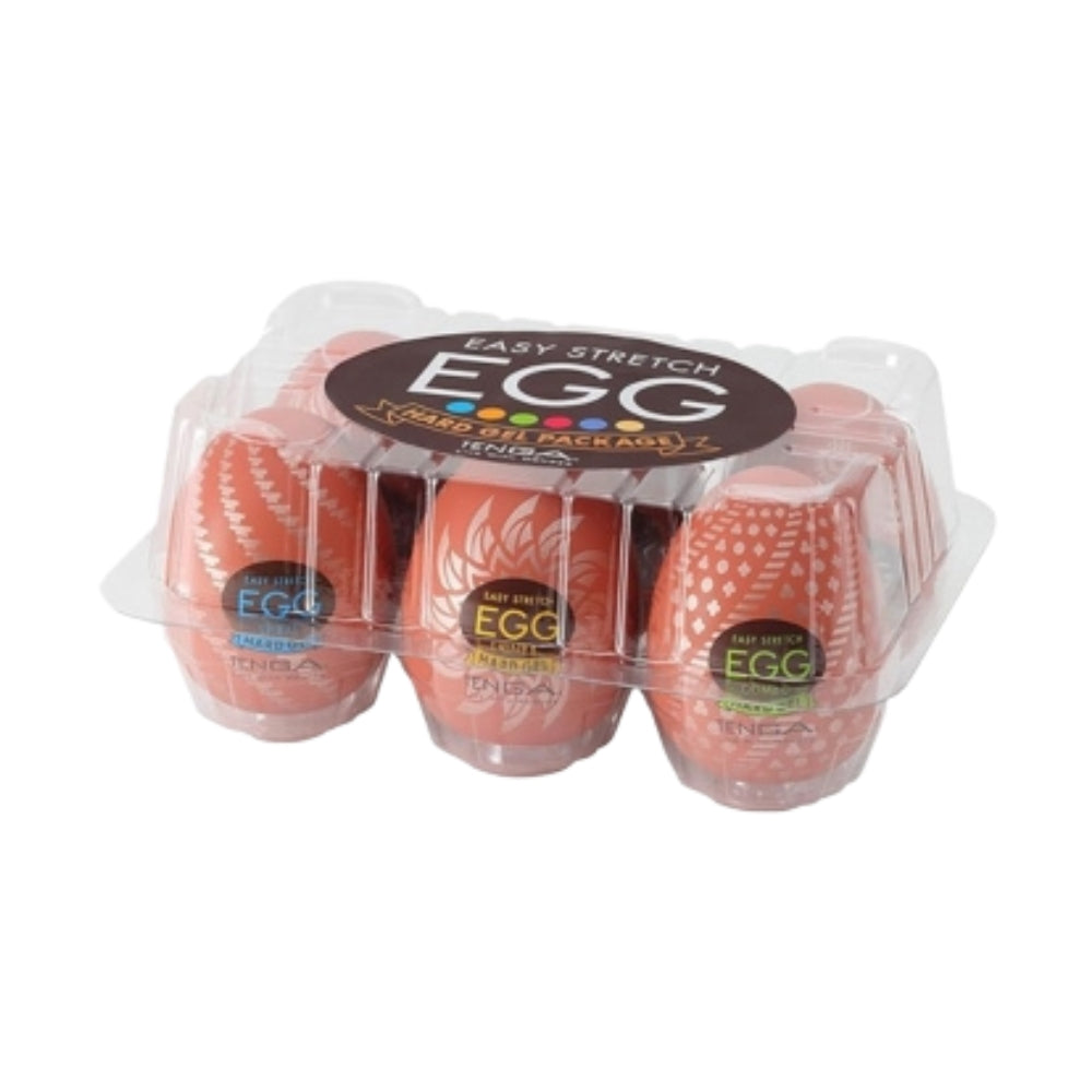 Tenga Egg Series Lovers Pack – Heart-Textured Male Masturbators for Ultimate Pleasure