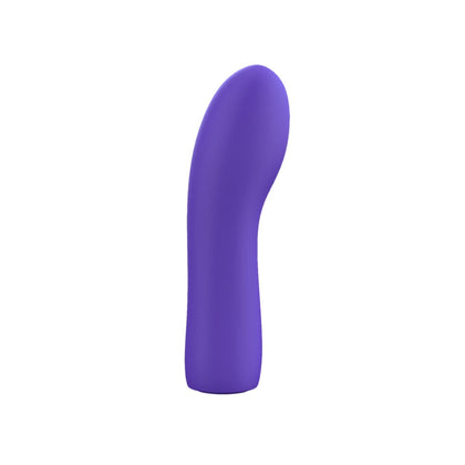 Cb42 Curved Luv Bullet - Exquisite Purple Silicone, 10 Vibrations, Targeted Pleasure