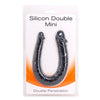 Silicone Double Mini: Tapered Dual Dong for Ultimate Pleasure & Flexibility