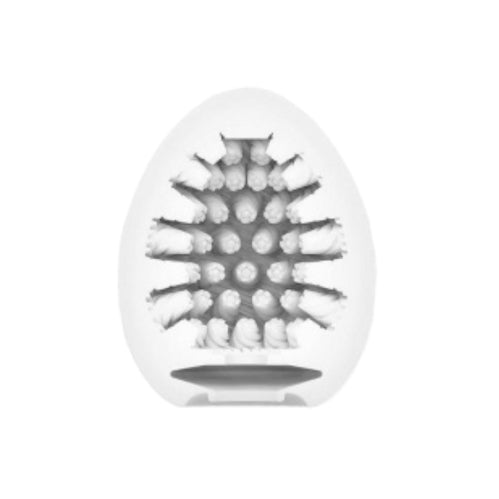 TENGA Spiral Hard Gel Egg - Innovative Male Masturbator Model EG-GLH-C01 for Exquisite Sensations - Black - Adult Naughty Store