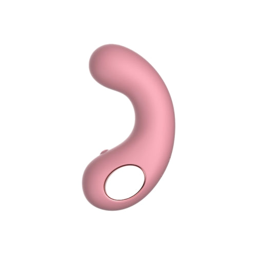Divine Seduction: CV77 - Curved Vibrator in Light Pink - Adult Naughty Store