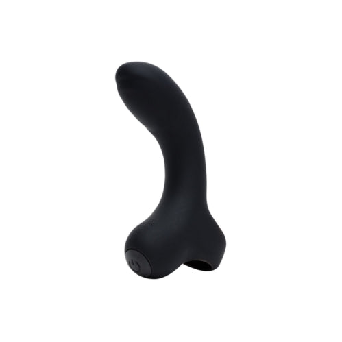 Introducing the Sensation Rechargeable G-Spot Vibrator in Seductive Black - Adult Naughty Store