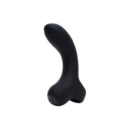 Introducing the Sensation Rechargeable G-Spot Vibrator in Seductive Black - Adult Naughty Store