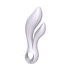Lilac Double Shaft Bunny by Luxe Pleasure - Flexible, Soft, 8 Vibration Modes