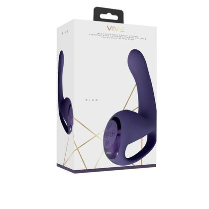 VIVE Riko Triple Motor Rechargeable Vibrator – G-Spot & Clitoral Stimulation